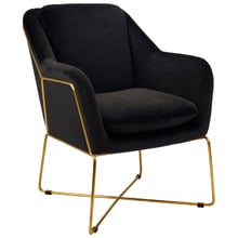 Dover Velvet Armchair